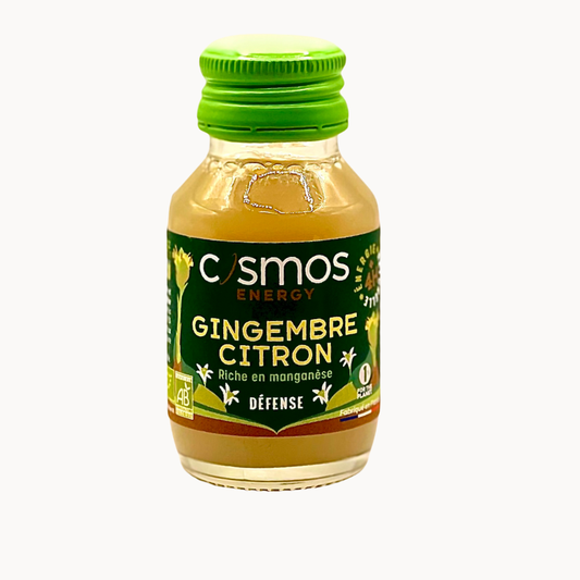 Shot énergisant : Gingembre citron BIO